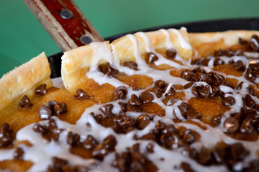 Chocolate Chip Pizza